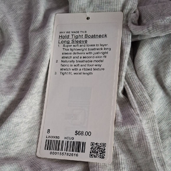 Lululemon Athletica Gray Long Sleeve Top - Picture 7 of 7